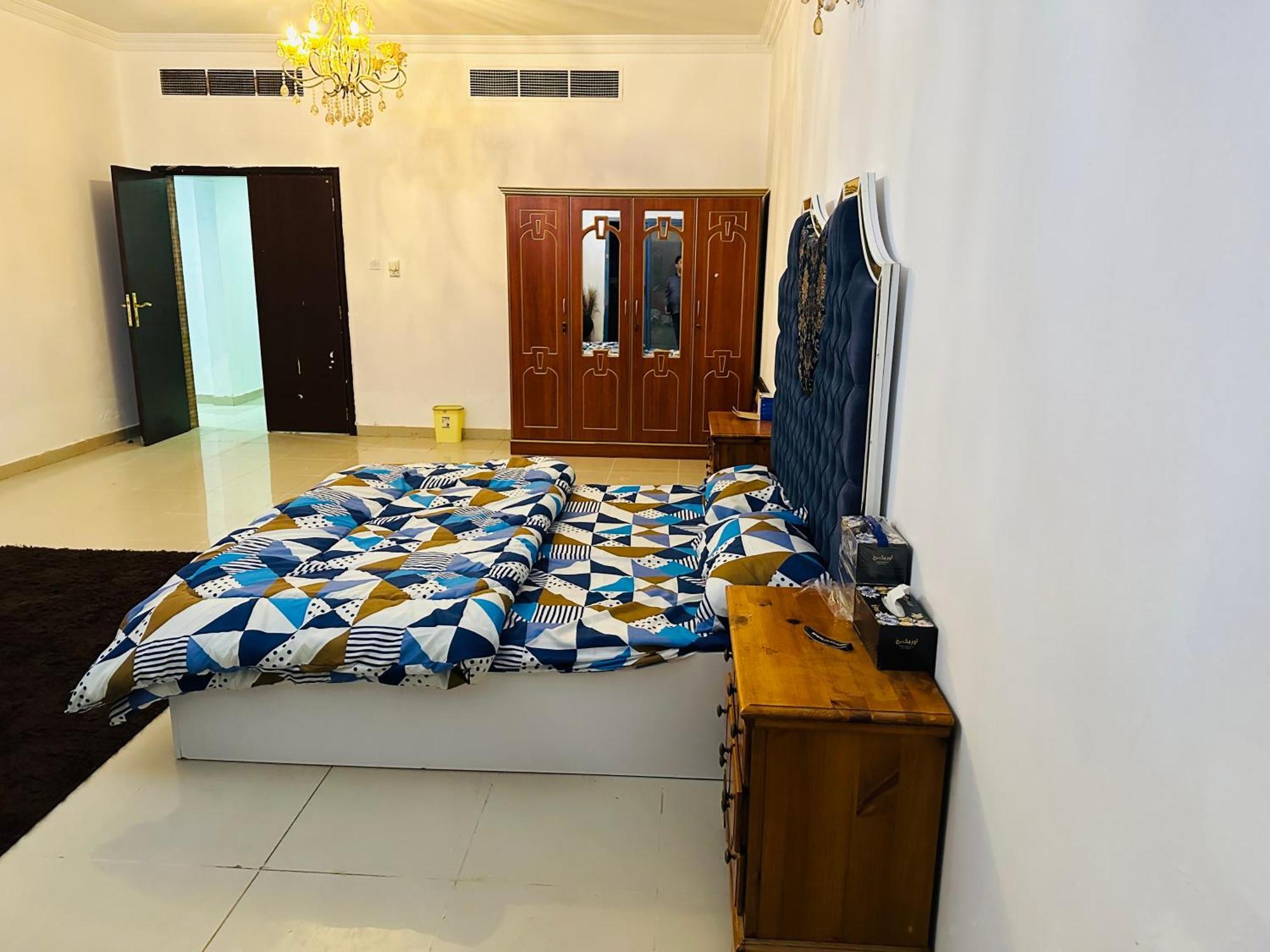 Apartment Tranquil Haven King Bed Ensuite Fully Furnished Bedroom Ajman